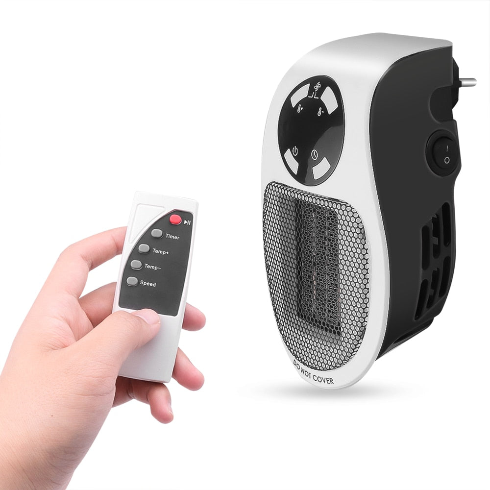 Portable 220V 500W Electric Fan Heater - Compact and Efficient Heating Solution