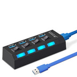 USB Hub 3.0 USB Splitter Multiple Ports