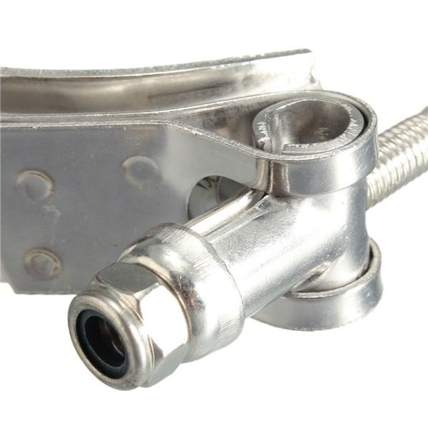 Universelle 3-Zoll-V-Band-Klemme aus Edelstahl für 77-87 mm Auspuffanschluss