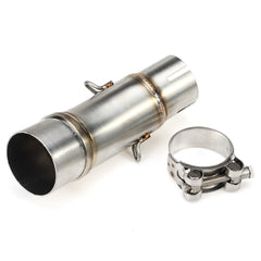 Kawasaki Ninja 400/Z400 Mid Exhaust Muffler Pipe Link, 2018-2019 - No Slip-On Escape