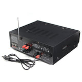 1200W 110V US Plug Digital Amplifier HIFI Stereo Home Theater 2-Channel Receiver MP3 USB SD AUX AV FM Radio Remote Control