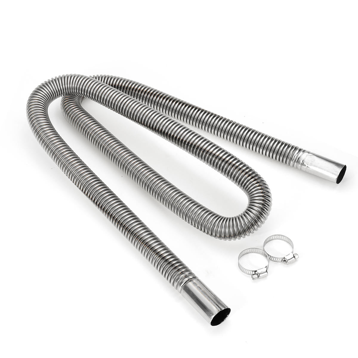 1.5m Stainless Steel Exhaust Pipe Hose for Diesel Air Heater Tank - Universal Fit