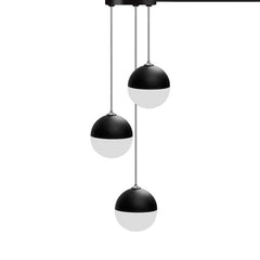 Modern LED USB Ceiling Reading Light - 3 Wind Bell Balls, Living Room, Study, Bed, Decorative Night Lamp