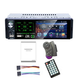 4.1" 1 DIN Car Stereo Radio MP5 Player Touch Screen FM/AM RDS Bluetooth USB Strong Bass with Backup Camera