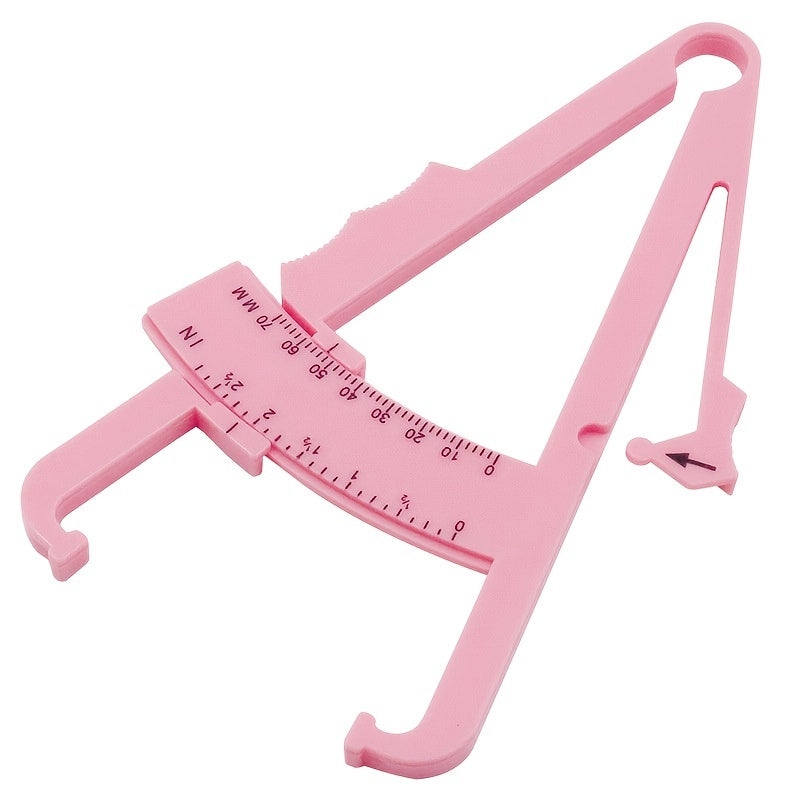 Handheld Body Fat Caliper - BMI Measurement Device with 0-70MM Testing Range