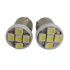 2PCS 2.5W LED Car Dashboard Instrument Bulbs - White Decorative Lights