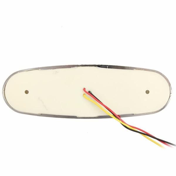 16 LED Side Marker Indicator Light for Bus, Truck, Lorry, Trailer - Red, White, Yellow, DC 12V