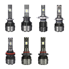 70W 8400LM 6000K White LED Car Headlight Bulbs