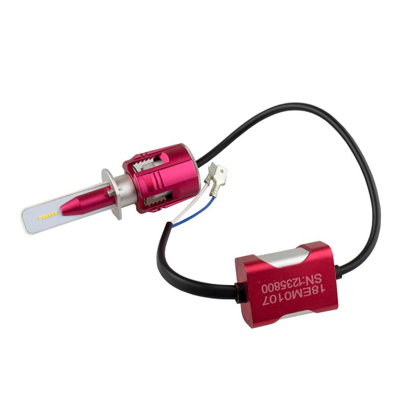Markcars V6 LED Car Headlights, 48W 6000K 7200LM, Pair DC9-32V