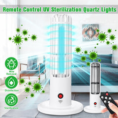 UVC+Ozone Sterilizing Lamp with UV Germicidal Disinfection and Timing Control Night Light