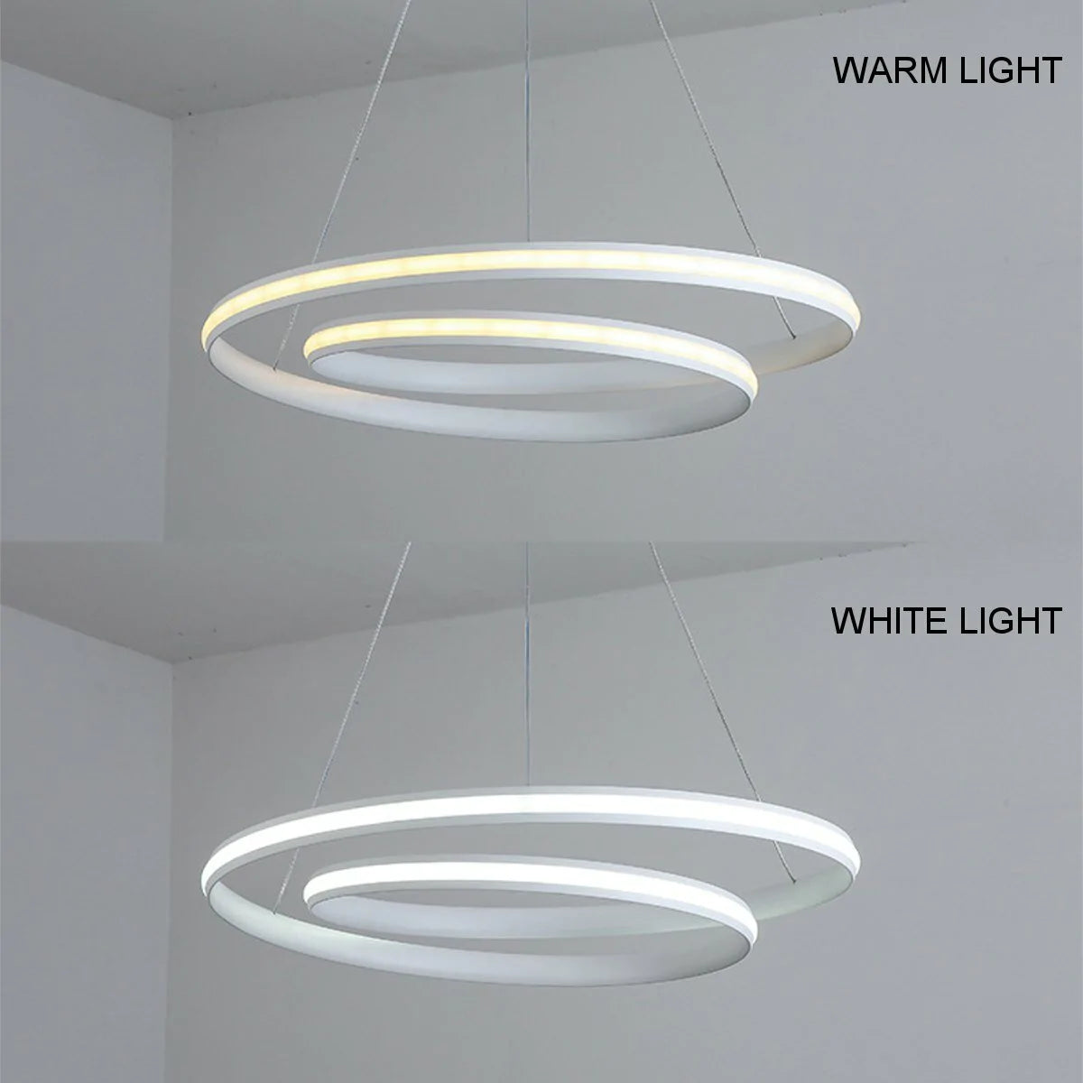 Dimmable LED Pendant Light Ceiling Lamp for Home Dining Room Decor