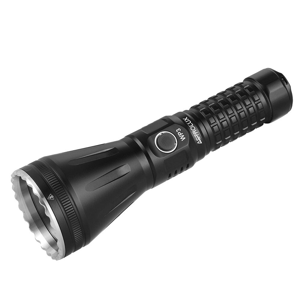 2.9KM 562LM Long Distance LEP Flashlight, Waterproof Spotlight with 28A High Drain 21700 Li-ion Battery