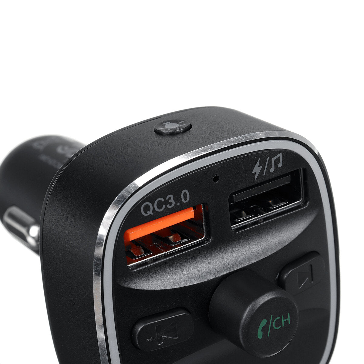 Wireless Bluetooth FM Transmitter In-Car MP3 Radio Adapter with Fast USB Charging