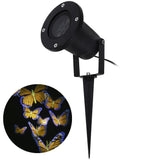 Waterproof LED Butterfly Light Projector Lamp for Christmas Festival 110-220V