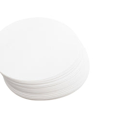 100Pcs Ashless Quantitative Filter Paper Set - 7/9/11/12.5/15/18cm, Fast Speed, 20-25um, Circular Funnel Sheets