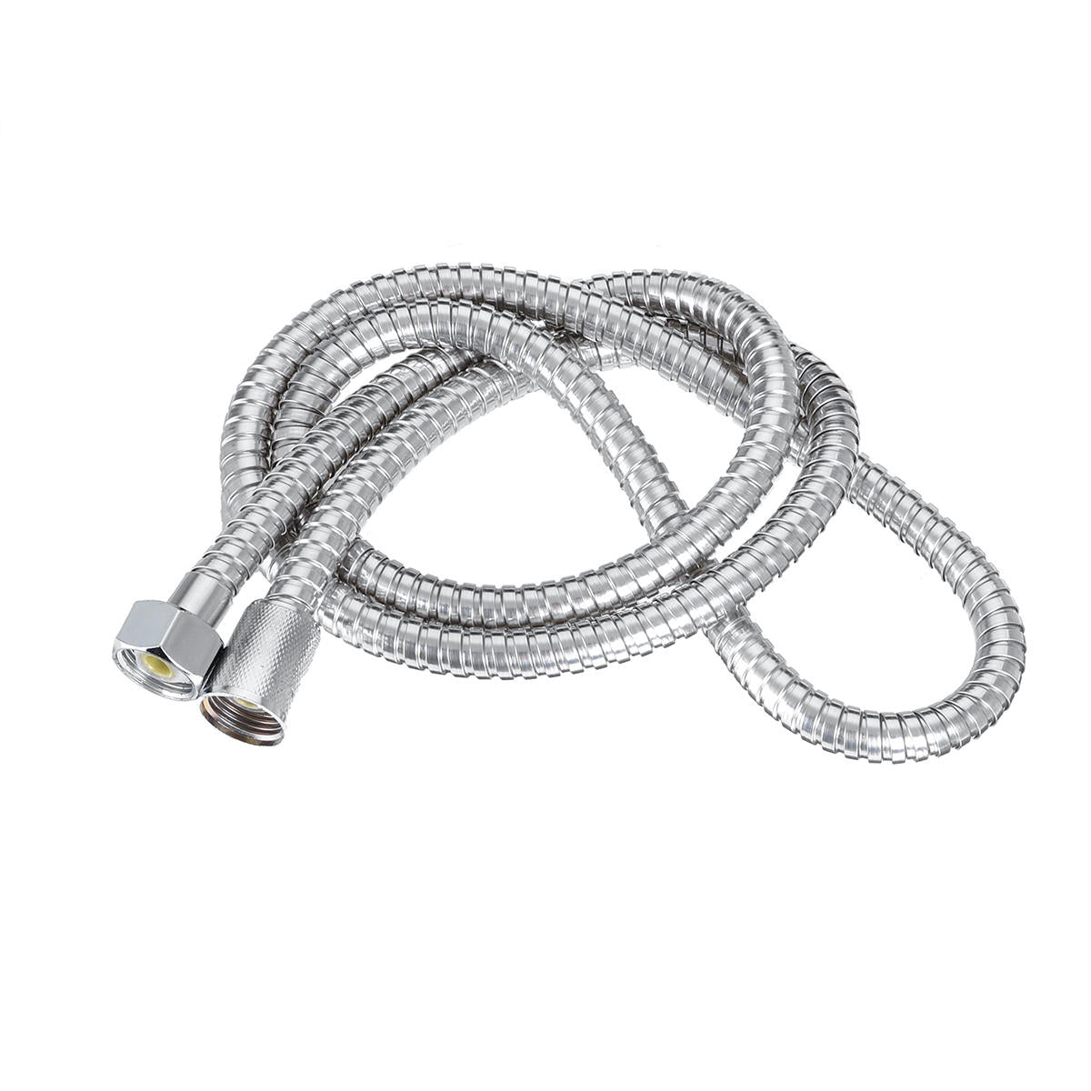 1.5M Stainless Steel Flexible Shower Hose - Bathroom Heater Handheld Water Head Pipe