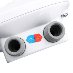 Dual Cold & Hot Water Nozzle Spray Non-Electric Bidet for Toilet Seat Cleaning
