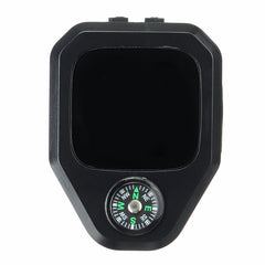 Waterproof Motorcycle Compass TPMS with LCD Display and 2pcs Sensors - Tire Pressure Monitoring and Alarm System