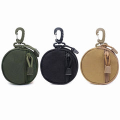 1000D Tactical Wallet Pocket Military Accessory Bag - Portable Mini Money Coin Pouch & Keys Holder for Hunting & Camping