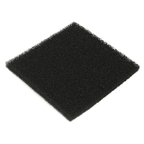 10pcs 28PPI Black Activated Carbon Foam Sponge Air Filter Pads for Smoke Absorber