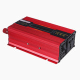 1500W/2500W/3500W Peak Red Solar Power Inverter DC12V to AC220V Modified Sine Wave Converter with LCD for Car/Home