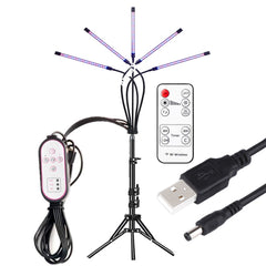 LED Grow Light with Remote Control and Tripod for Indoor Plants