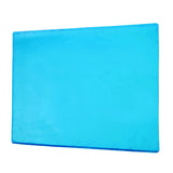 Motorcycle Cooling Seat Gel Pad 25x22cm - Polyurethane Elastic Fiber Cushion for Office Chair