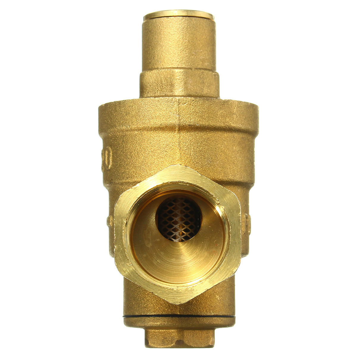 Adjustable Water Heater Pressure Reducing Valve with Gauge and Safety Relief Regulator Controller