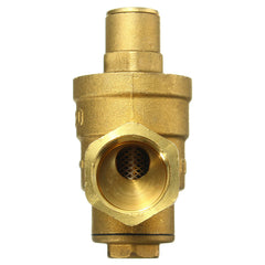 Adjustable Water Heater Pressure Reducing Valve with Gauge and Safety Relief Regulator Controller