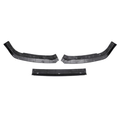 3-Piece Carbon Fiber Look Front Bumper Lip Chin Splitter Set