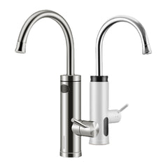 3000W/3400W Kitchen Sink Faucet Instant Water Heater, 360 Degree Rotation, Hot/Cold Mixer Tap, Single Handle