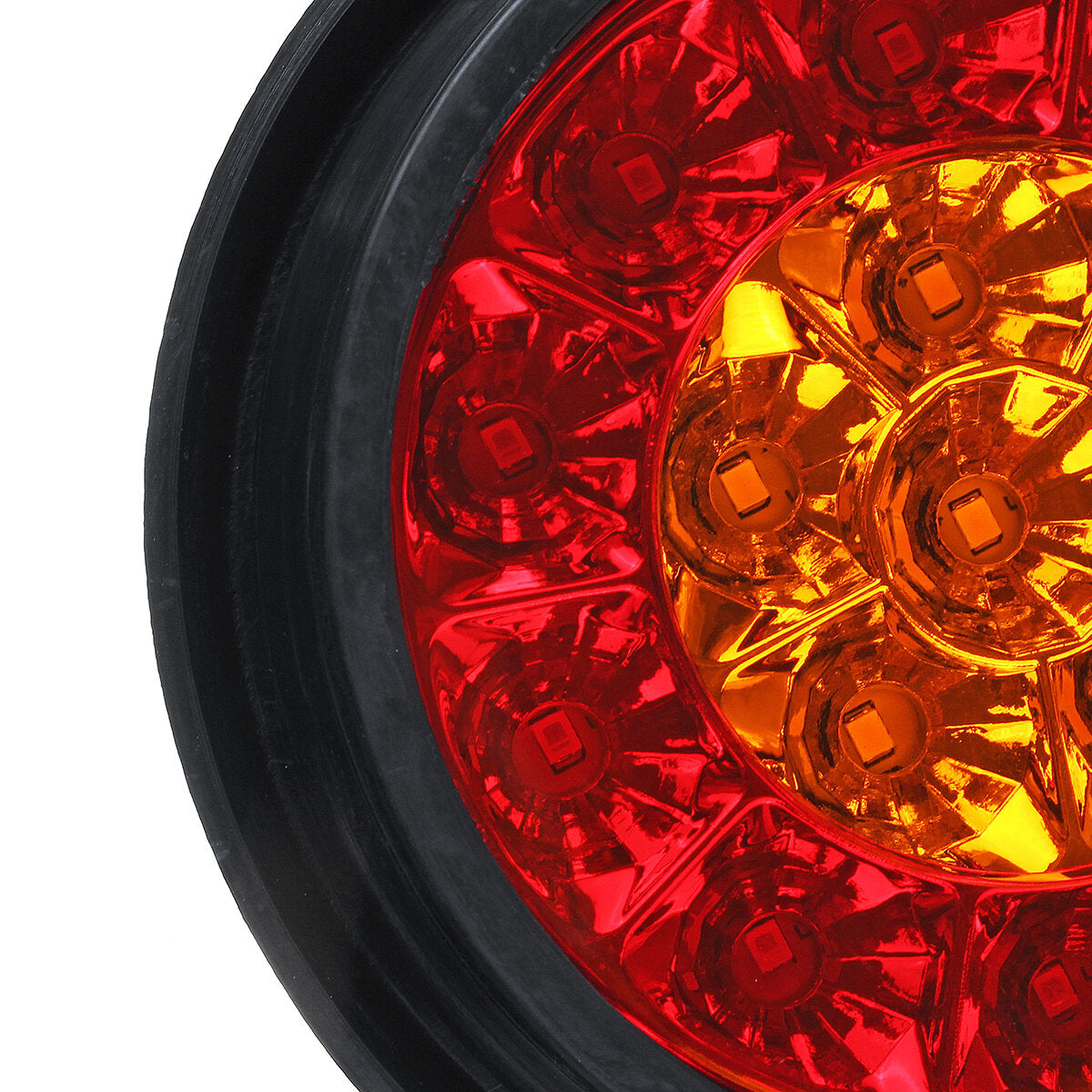 12V Round 16LED Turn Signal Brake Stop Tail Light Lamp