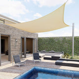 Waterproof UV Shade Sail - 300D Oxford Cloth for Garden, Terrace, Camping Sun Shelter