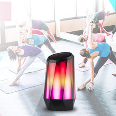 Portable RGB LED Bluetooth Speaker - Colorful Light, Smart Wireless, Enhanced Bass Music Player