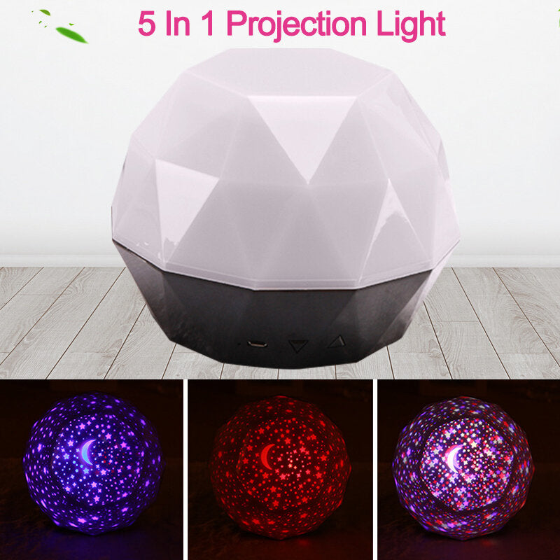 3D LED Night Light Magic Projection Lamp - Perfect Xmas Gift for Boys and Girls