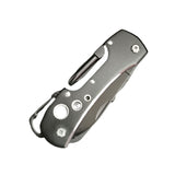 Black Multifunction Swiss Army Knife - Outdoor Camping Survival Folding EDC Multi-Purpose Tool