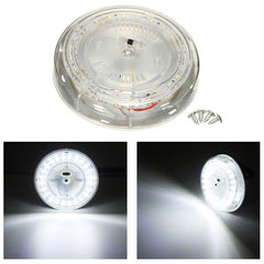 24 LED White Roof Ceiling Interior Reading Light for Car, Trailer, RV - 12V Vehicle