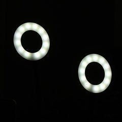 LED Ring Light Set: 2 Lights for Makeup, Live Streaming, Beauty Photography