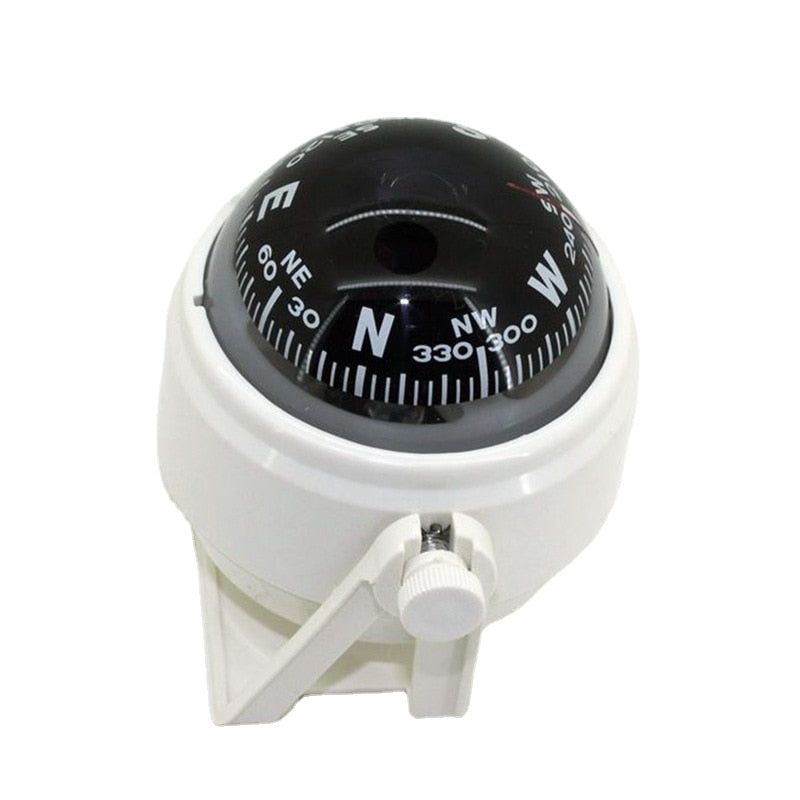 Outdoor Electronic Digital Compass for Boat, Caravan, Truck, and Car - Black Equipment Accessories