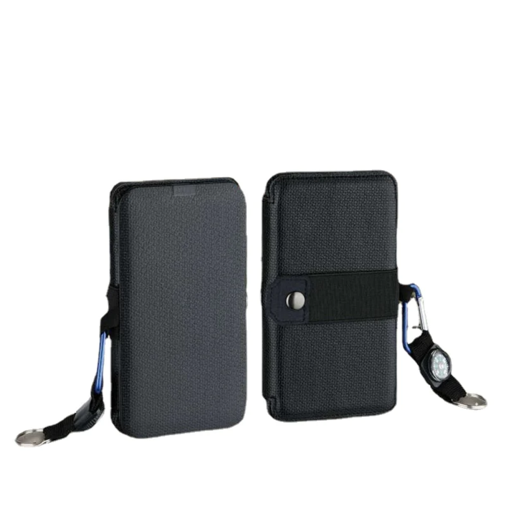 10W Portable Solar Charger with USB Output for Smartphones - Sun Folding Solar Panels 5V 2.1A