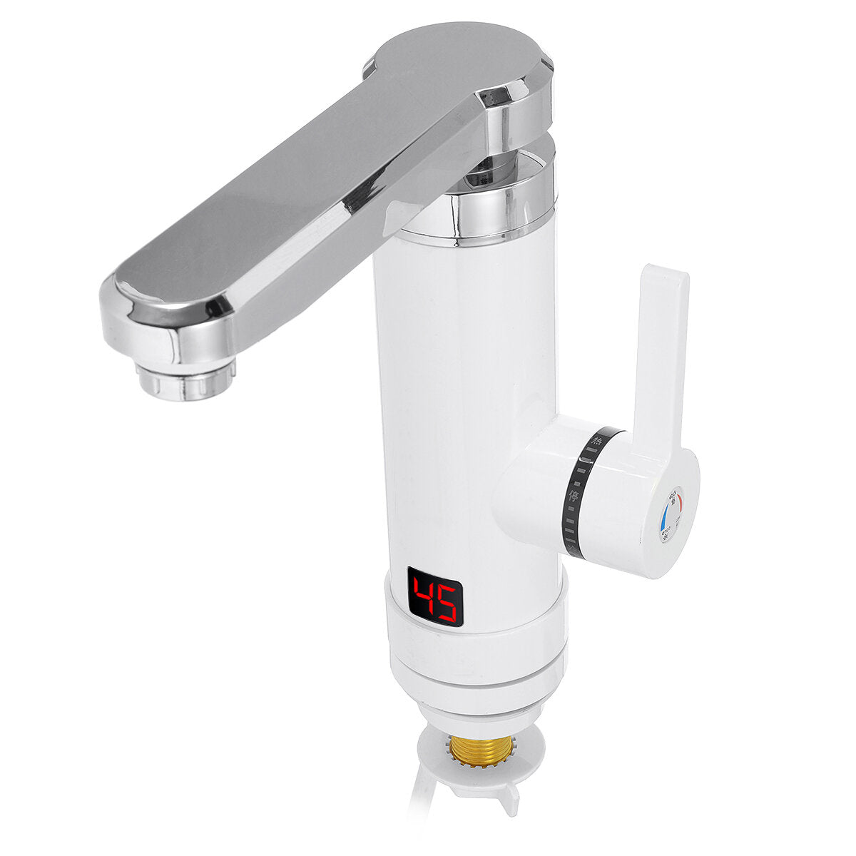 3300W Fast Electric Faucet Heater, 3s Instant Hot Water, 360 Degree Rotating Tap