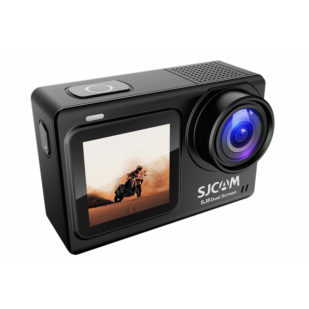 4K Dual-Screen Action Camera 30FPS WiFi Remote, Ultra HD Sports DV for Motorcycle & Car Helmets