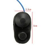 Universal Black Car Interior Door Courtesy Light Switch Lamp Push Button