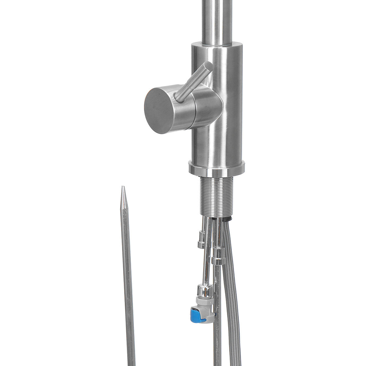 Single Lever Kitchen Faucet Mixer Tap with Pull-Out Shower