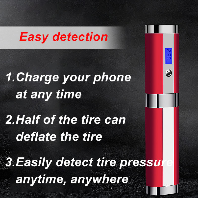 120W Wireless Air Tire Pump - 35L/min LED USB Compressor Digital Inflator for Motorcycle, Bicycle, Car