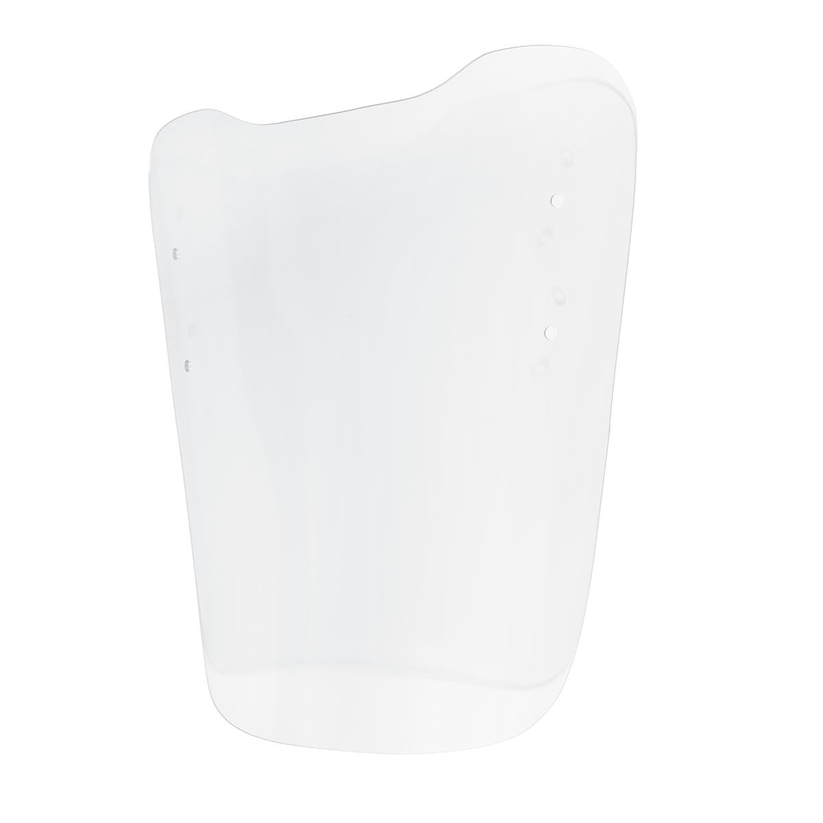 Universal Motorcycle Clear Windshield Deflector - 3mm Thick Scooter Windscreen