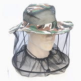 Anti-Mosquito Bug Bee Insect Mesh Hat - Head Face Protection Net for Travel, Camping, Fishing - New Fashion Product