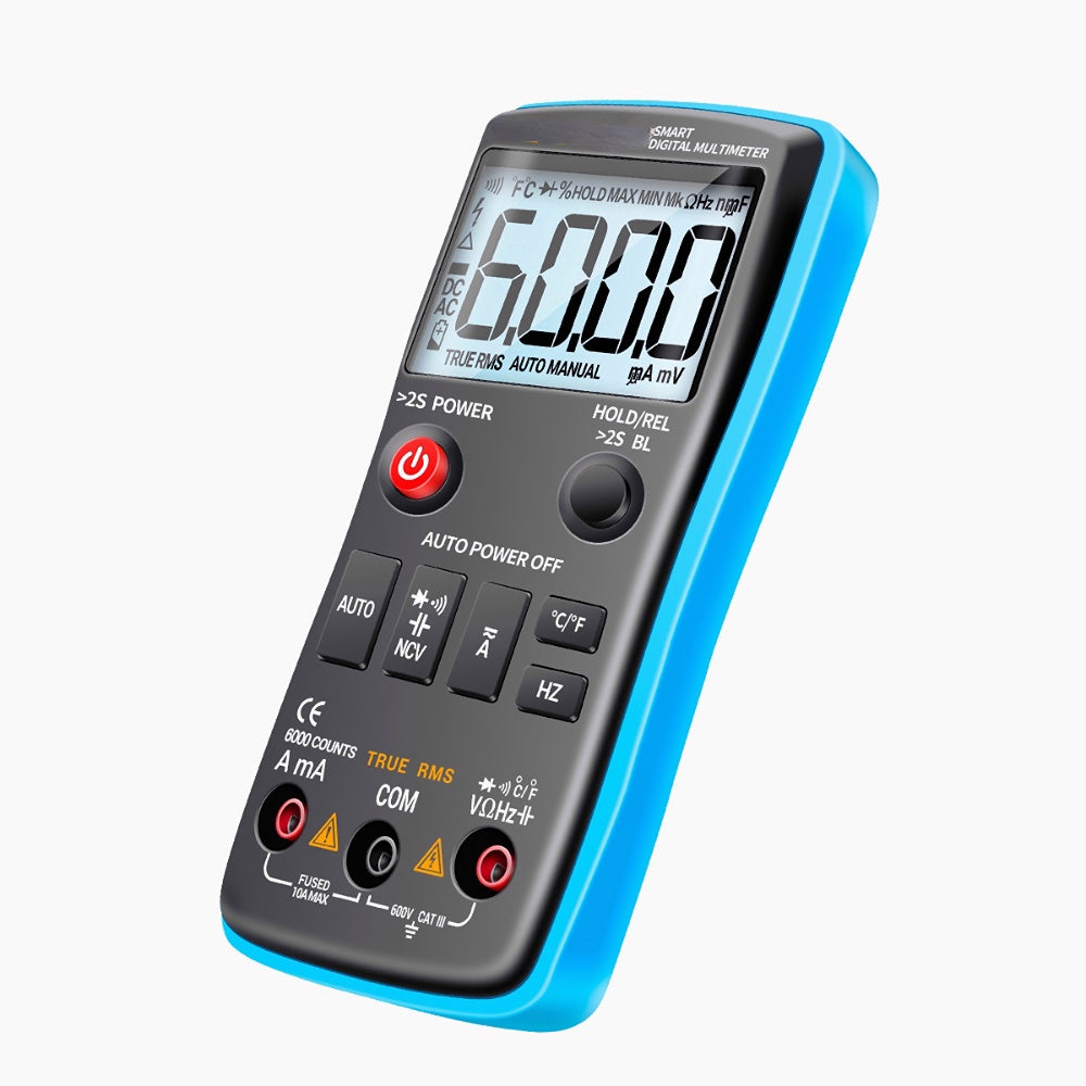 LCD Handheld Digital Multimeter - Accurate and Portable Measurement Tool