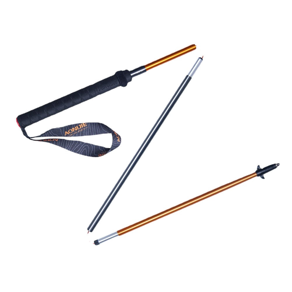 Ultralight Folding Trekking Poles - Quick Lock Carbon Fiber Walking Sticks for Hiking, Camping, Trail Running