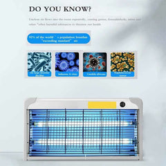 UV Sterilizer Hanging Lamp with Ozone Purifier for Home, Restaurant, Hotel - Germicidal UV Sterilization